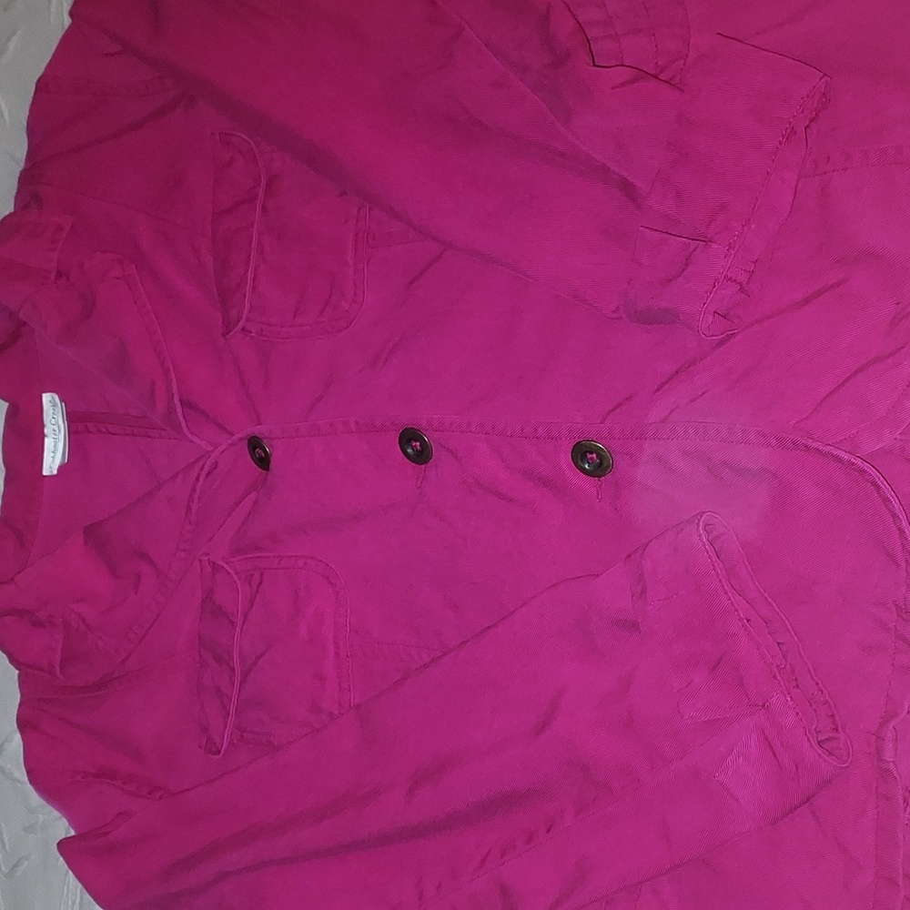 VTG Coldwater Creek lightweight jean blazer jacket - Picture 5 of 6